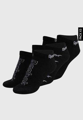Medias X3 Reebok Found Negro