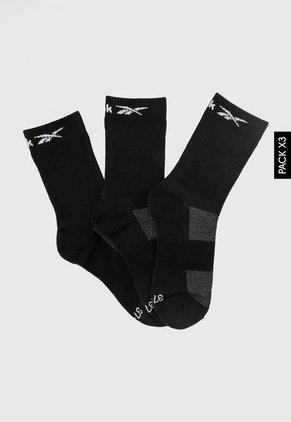 Medias X3 Reebok Negro