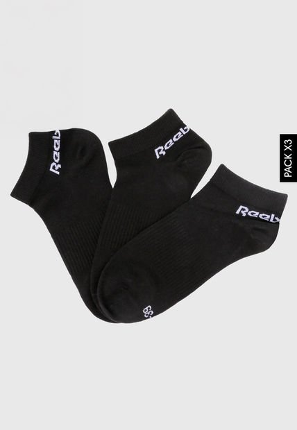 Medias X3 Reebok Negro