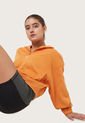 Buzo Naranja Reebok Workout Ready Knit 1/4 Zip de Reebok