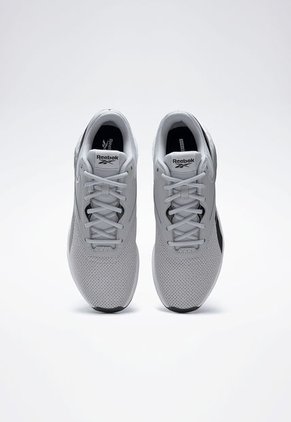 Tenis Running Gris-Blanco-Negro Reebok Liquifect 90