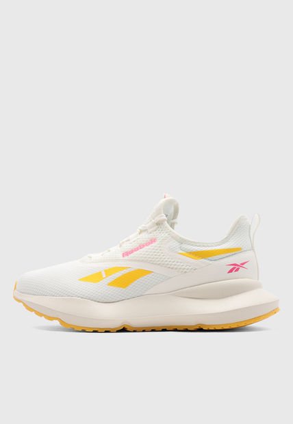 Tenis Running Beige-Amarillo-Fucsia Reebok Cityride