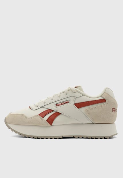 Tenis Lifestyle Blanco-Beige-Terracota Reebok Glide Ripple Double