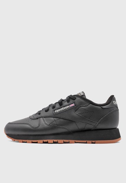 Tenis Lifestyle Negro Reebok Classic Leather