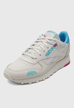 Tenis Reebok Classic Leather Marfil