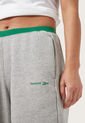 Pantalón Sudadera Gris-Verde Reebok Identity Fleece de Reebok