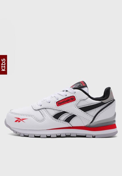 Tenis Reebok Leather Step N Flash Blanco
