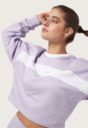 Conjunto Deportivo Lila-Blanco Reebok Identity