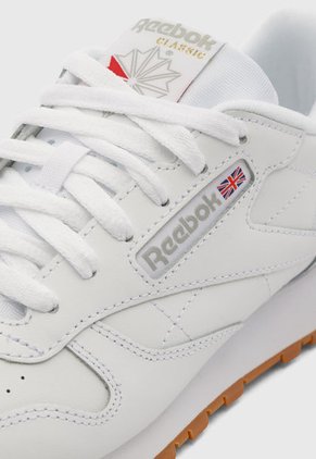 Tenis Reebok Classic Leather Blanco