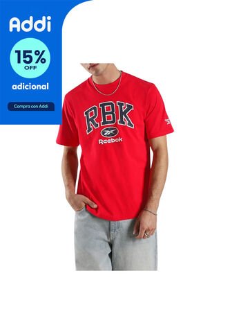 CAMISETA REEBOK HOMBRE 100253203 Talla L Reebok