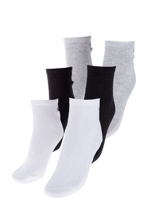 Trio Calcetines Blanco-Negro-Gris Reebok Roy U Inside Sock