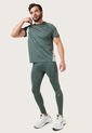 Camiseta Verde-Gris Reebok Running Speedwick de Reebok