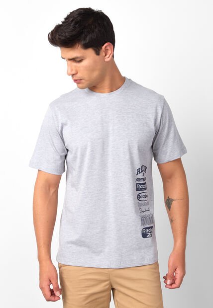 Camiseta Reebok Franco Gris