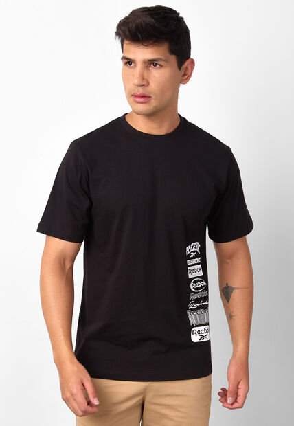 Camiseta Reebok Franco Negro