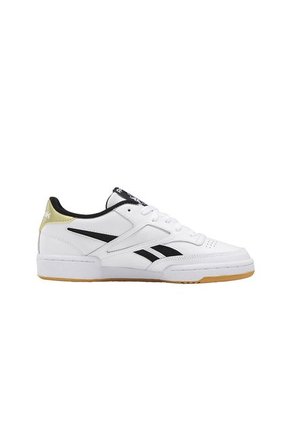 Tenis Classics Reebok Club C Revenge Mark - Blanco-Negro-Dorado