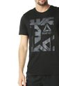 Camiseta Negra-Gris Reebok WOR PREM GRAPH TECH de Reebok