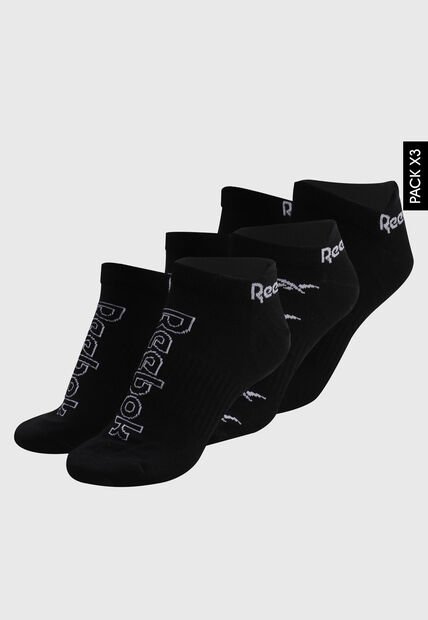 Medias X3 Reebok Found Negro