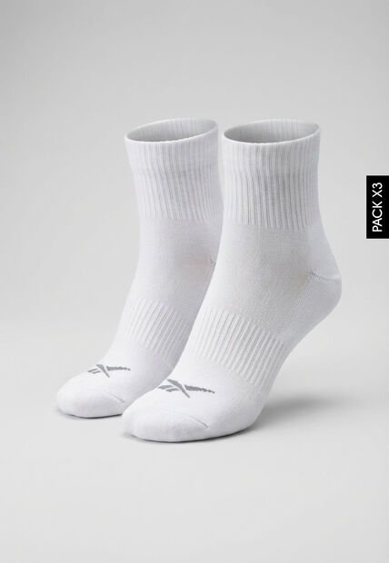 Medias X3 Reebok Blanco