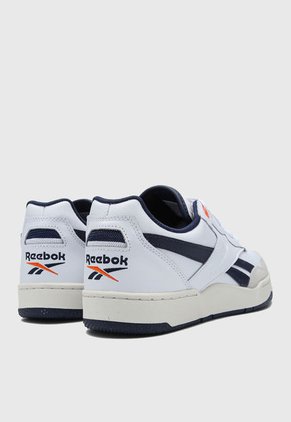 Tenis Lifestyle Blanco-Azul Navcy-Gris Reebok Classics BB 4000 II