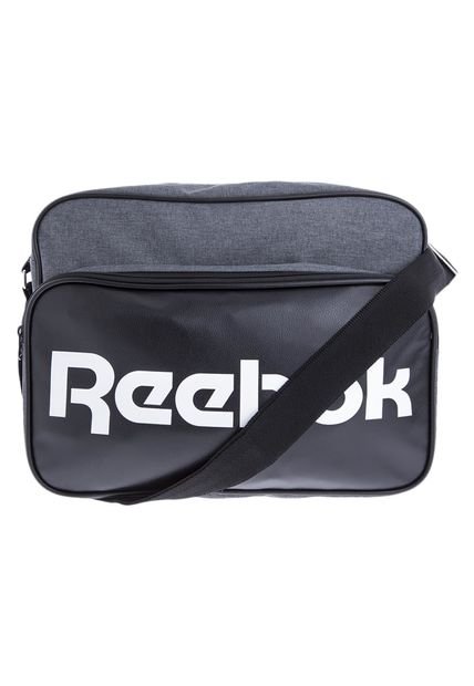 Maletín Negro-Gris Reebok Cl Royal Shoulder - Compra Ahora | Dafiti Colombia