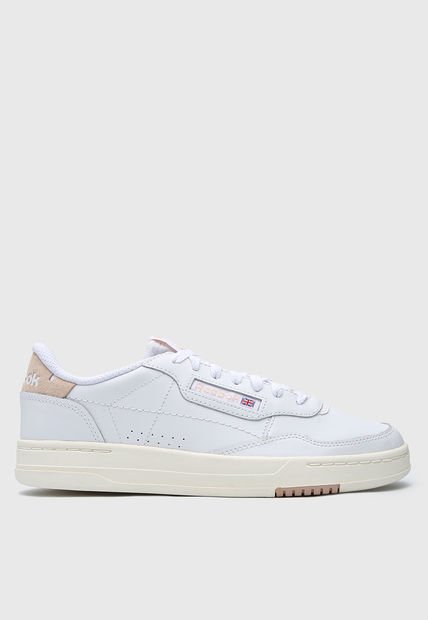 Tenis Lifestyle Blanco-Palo Rosa.Marfil Reebok Classics Court Peak