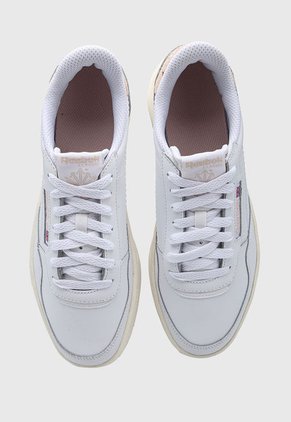 Tenis Lifestyle Blanco-Palo Rosa.Marfil Reebok Classics Court Peak