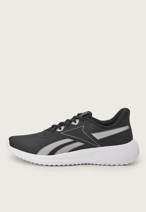 Tenis Running Negro-Blanco-Gris Reebok Lite 3