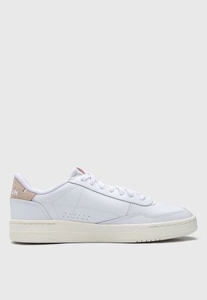 Tenis Lifestyle Blanco-Palo Rosa.Marfil Reebok Classics Court Peak