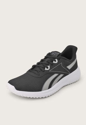 Tenis Running Negro-Blanco-Gris Reebok Lite 3