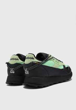 Tenis Lifestyle Verde Menta-Negro Reebok Classics Pleasures X Classic Leather Trail