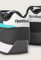 Tenis Lifestyle Negro-Turquesa-Blanco Reebok Rewind Run de Reebok