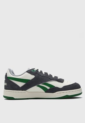 Tenis Lifestyle Marfil-Gris-Verde Reebok Classics BB 4000