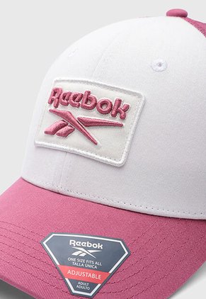 Gorra Reebok Patch Rosa Malva