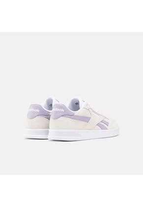 Tenis Mujer Reebok Court Advantage - Beige-Morado