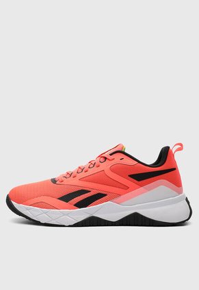Tenis Reebok NFX Naranja Neón