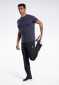 Pantalón Sudadera Negro-Blanco Reebok Training Essentials de Reebok