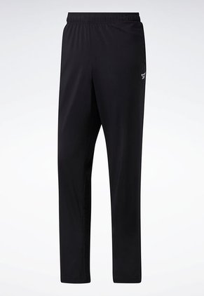 Pantalón Sudadera Negro-Blanco Reebok Training Essentials