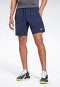 Pantaloneta Azul Reebok Workout Ready de Reebok