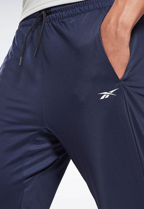 Pantalón Azul Navy Reebok Trackster Workout Ready