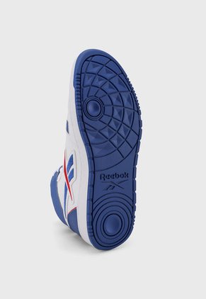 Tenis Lifestyle Blanco-Azul-Rojo Reebok Resonator Mid