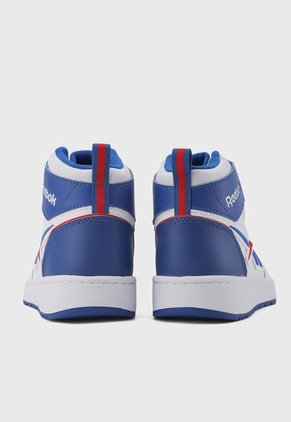 Tenis Lifestyle Blanco-Azul-Rojo Reebok Resonator Mid