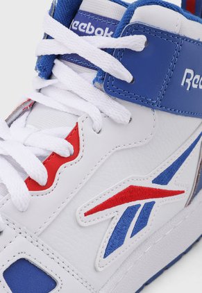 Tenis Lifestyle Blanco-Azul-Rojo Reebok Resonator Mid