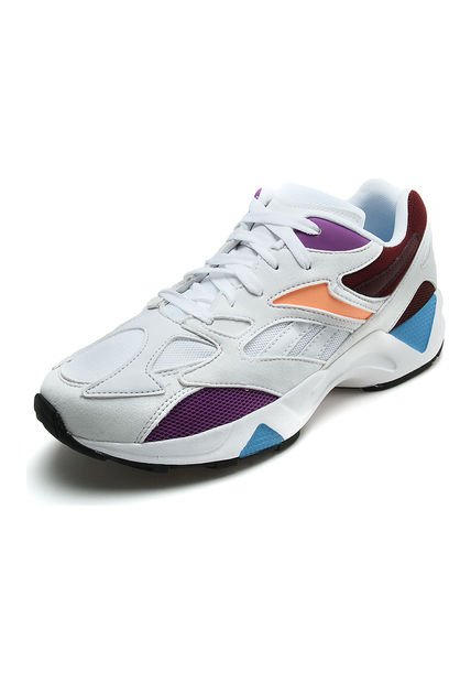 Tenis Running Blanco-Morado-Coral-Vinotinto Reebok Aztrek 96 Reinvented -  Compra Ahora | Dafiti Colombia