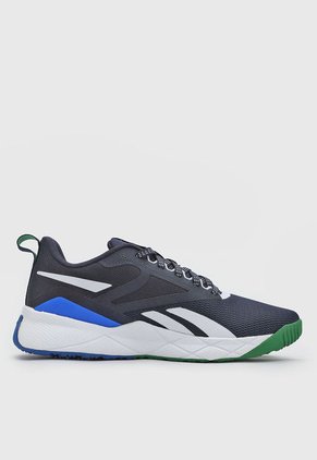 Tenis Training Azul-Blanco-Verde Reebok NFX Trainer