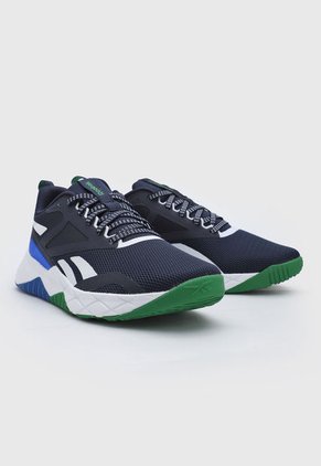 Tenis Training Azul-Blanco-Verde Reebok NFX Trainer