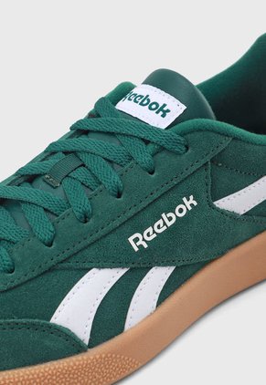 Tenis Lifestyle Verde Oliva-Blanco-Café Reebok Smash Edge