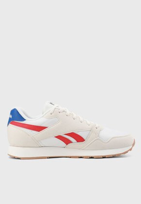 Tenis Lifestyle Blanco-Beige-Rojo Reebok Ultra Flash