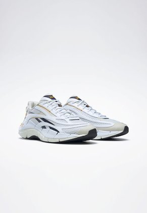 Tenis Running Blanco-Amarillo-Azul Reebok Zig Kinetica 2.5