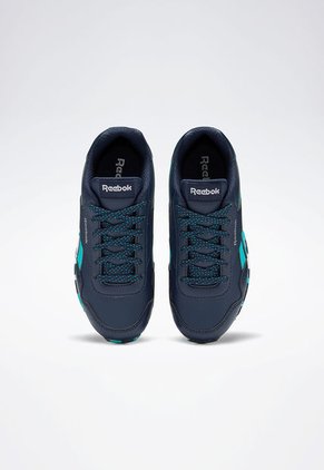 Tenis Lifestyle Azul-Turquesa-Blanco Reebok Kids Royal Classic Jog 3