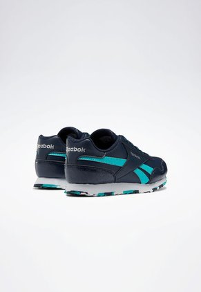 Tenis Lifestyle Azul-Turquesa-Blanco Reebok Kids Royal Classic Jog 3